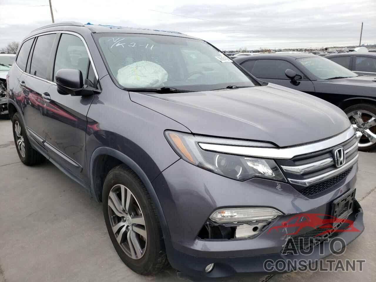 HONDA PILOT 2017 - 5FNYF5H54HB005343
