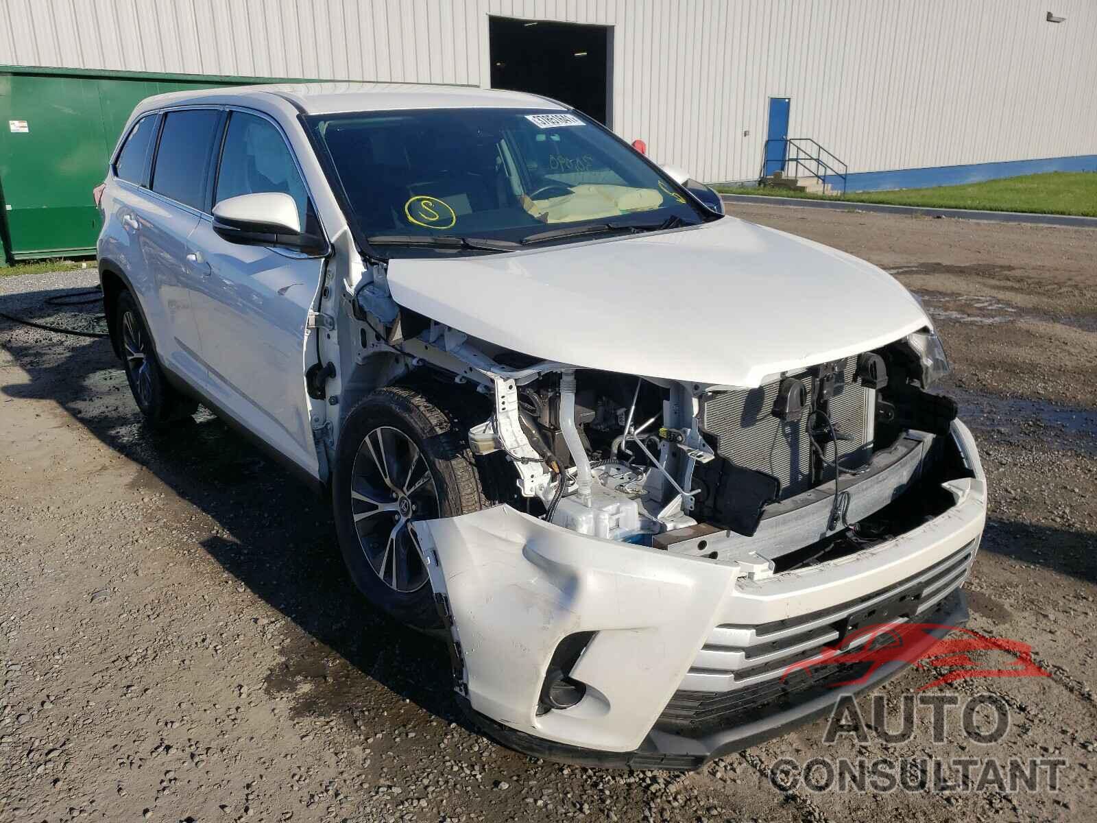 TOYOTA HIGHLANDER 2019 - 5TDBZRFH7KS725062