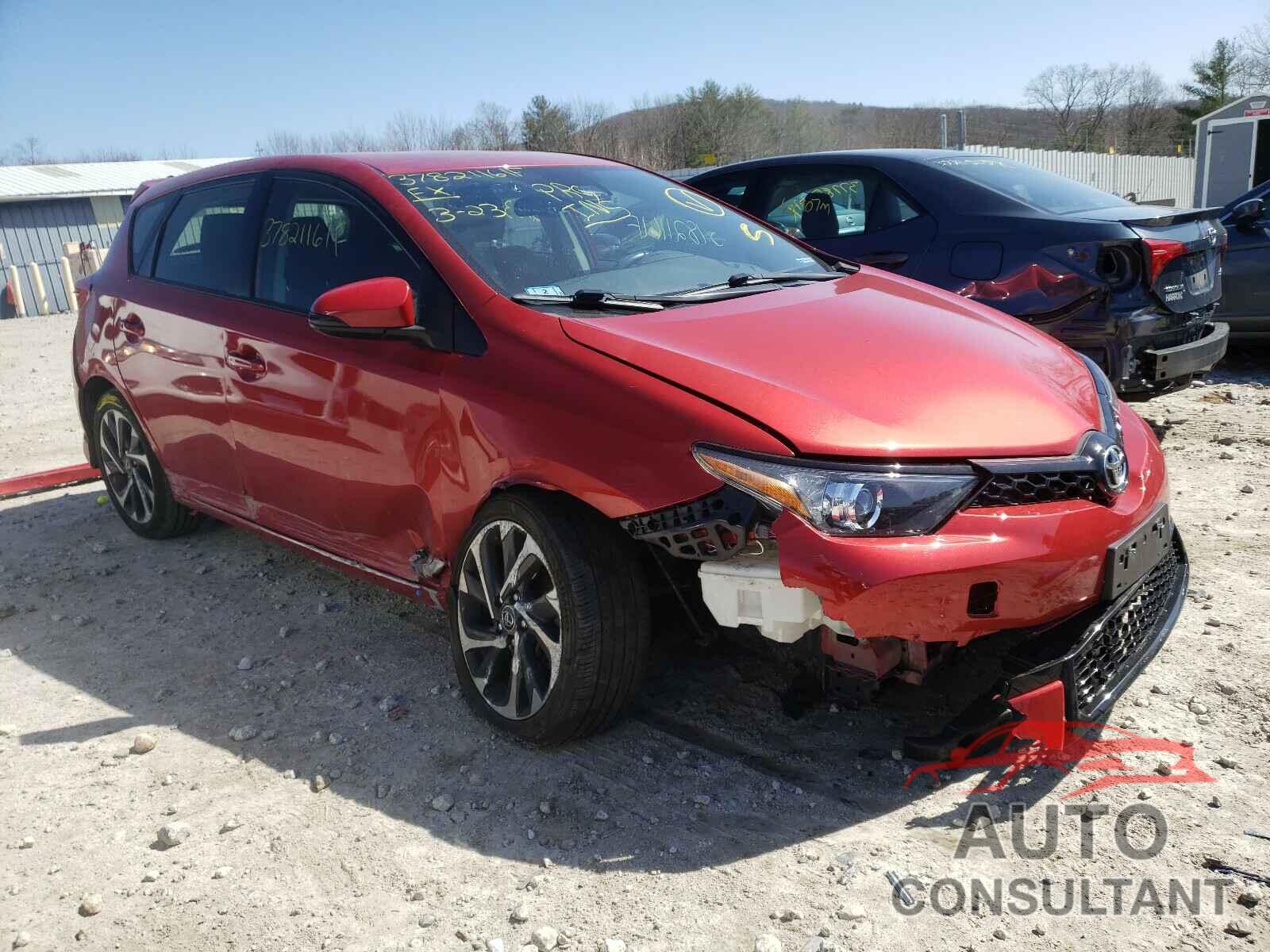 TOYOTA COROLLA 2017 - JTNKARJEXHJ527484