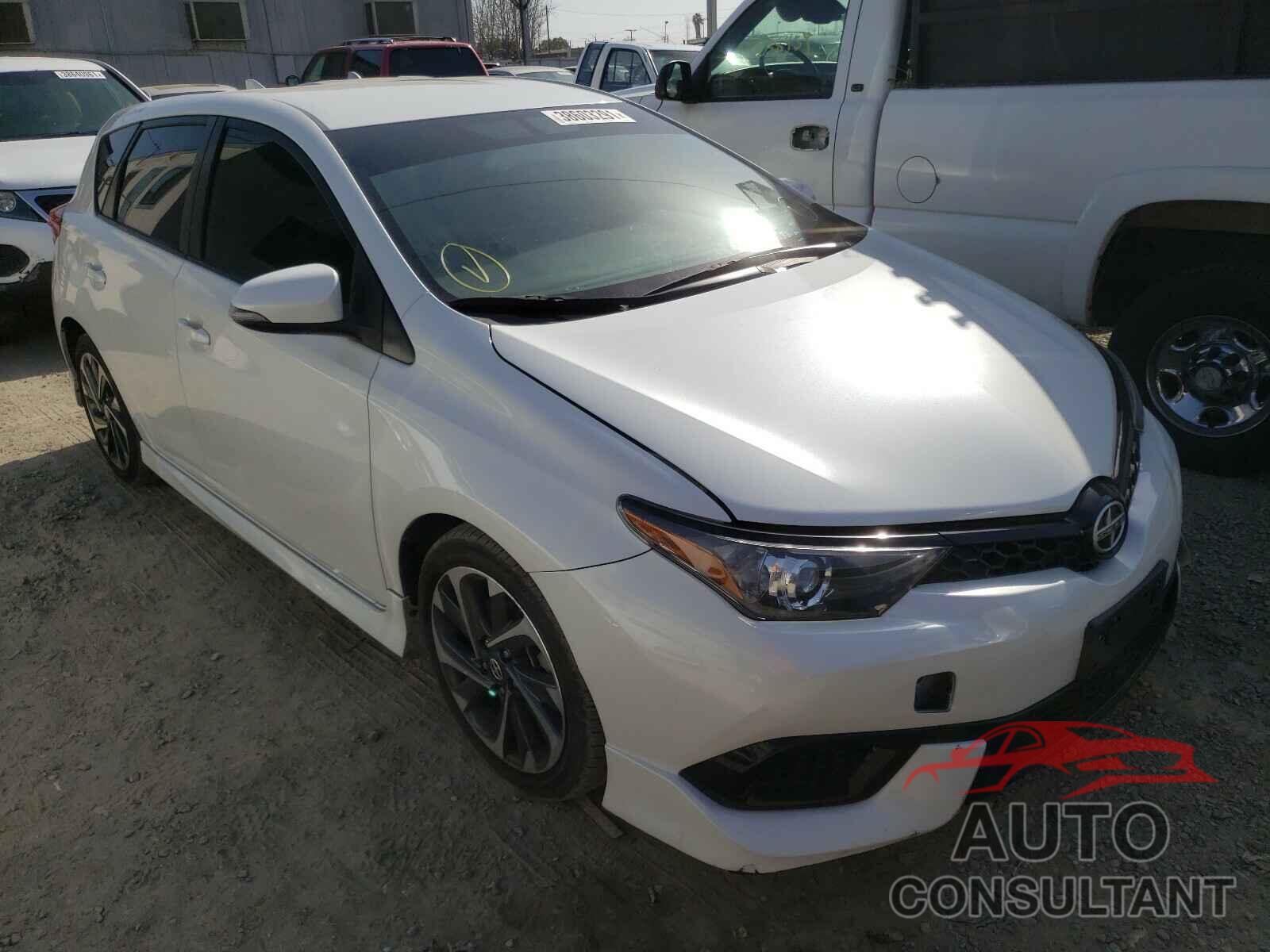 TOYOTA SCION 2016 - JTNKARJE2GJ515506