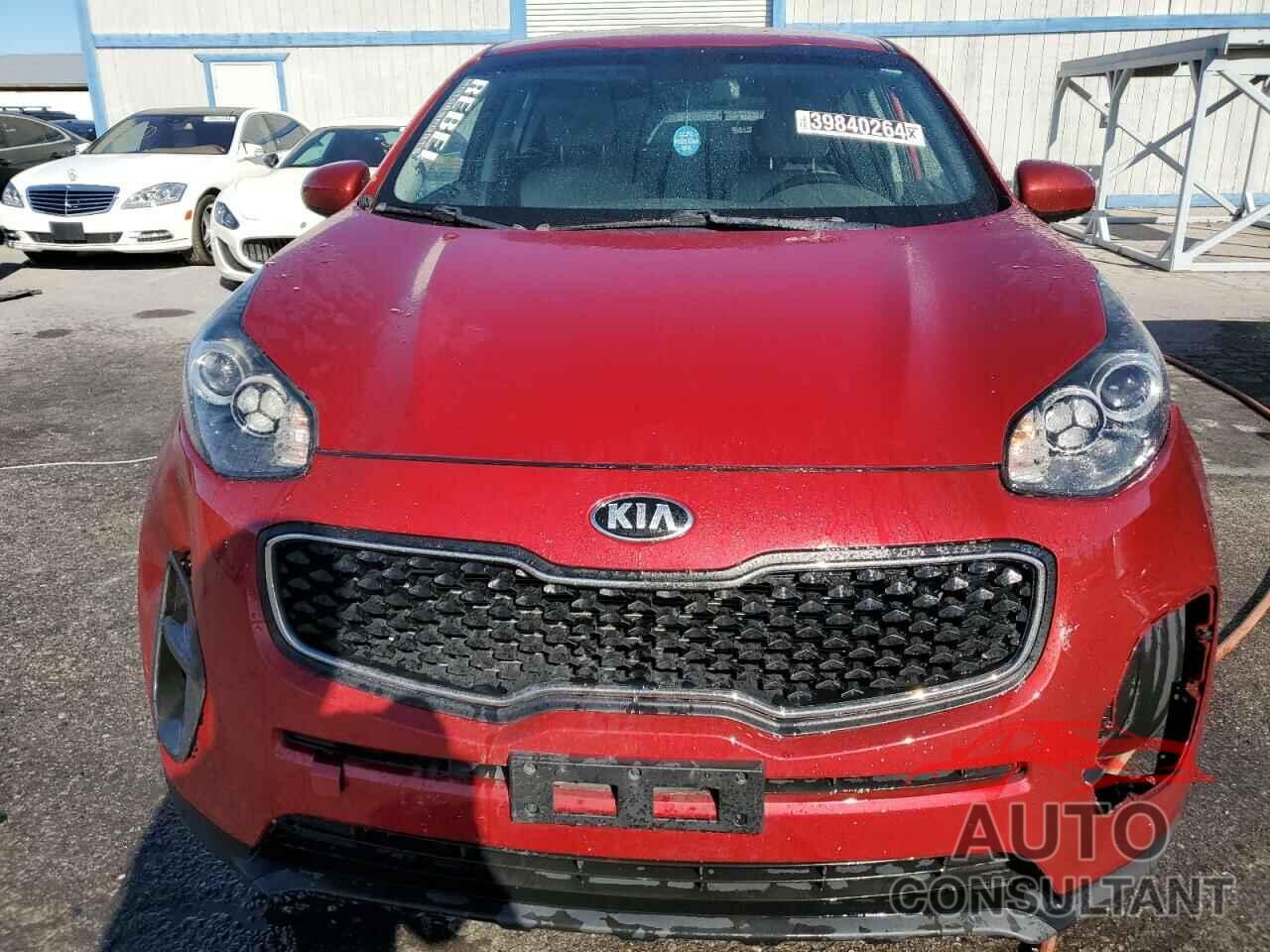 KIA SPORTAGE 2019 - KNDPM3AC7K7591791