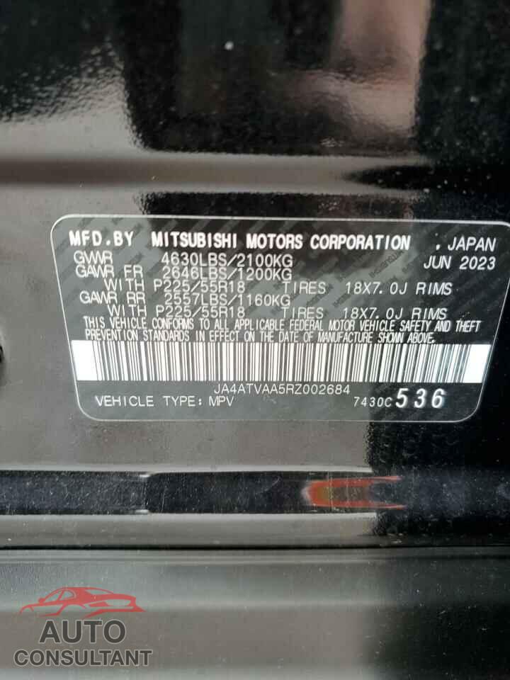MITSUBISHI ECLIPSE 2024 - JA4ATVAA5RZ002684