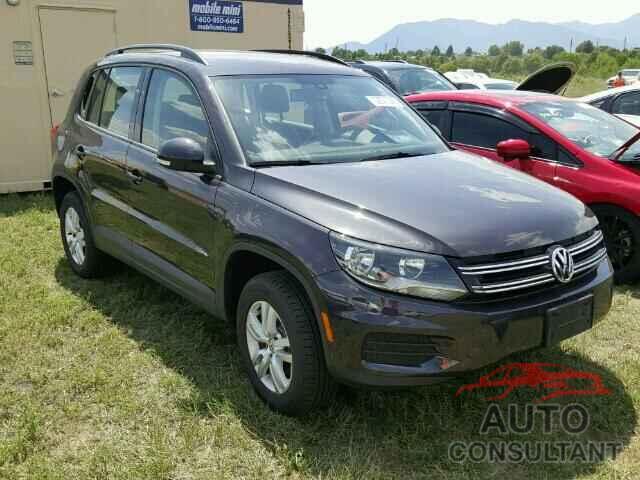 VOLKSWAGEN TIGUAN 2016 - WVGBV7AX1GW608546