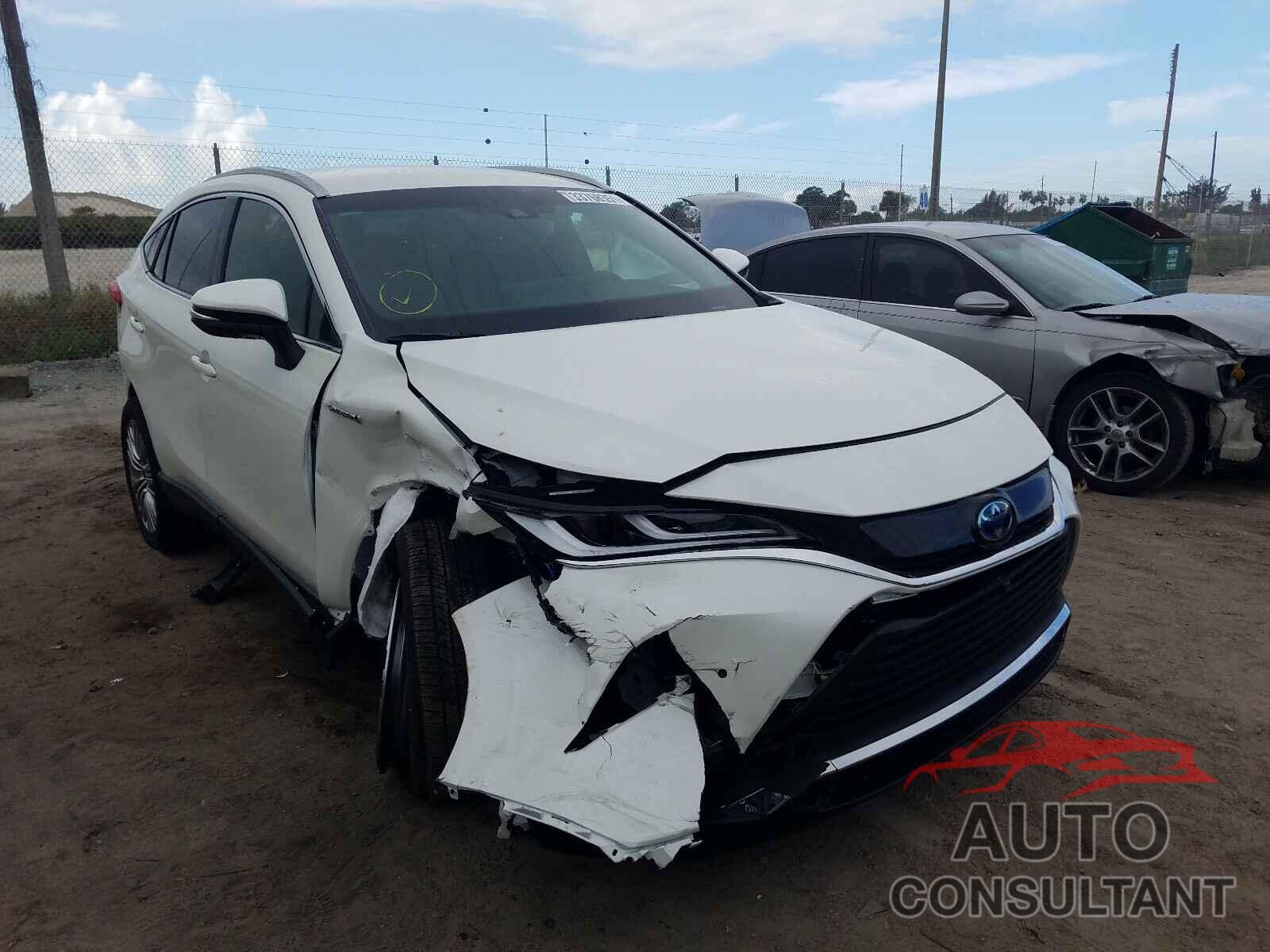 TOYOTA VENZA 2021 - JTEAAAAH1MJ018627