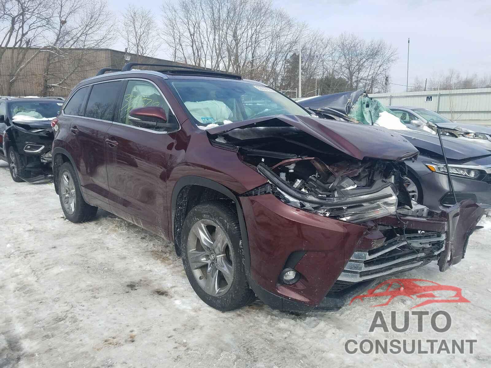 TOYOTA HIGHLANDER 2019 - 5TDDZRFH9KS995998