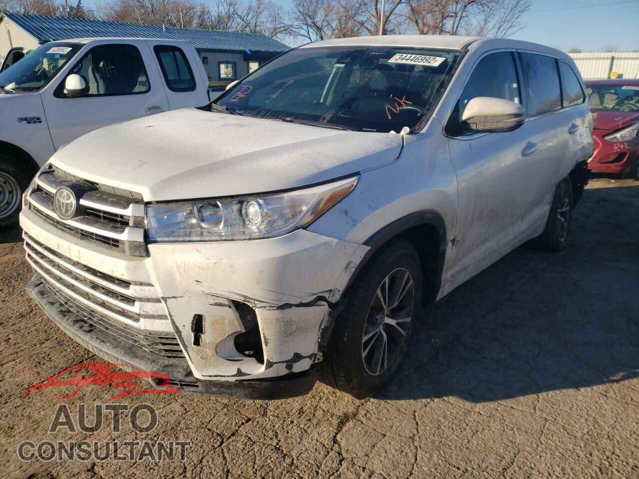 TOYOTA HIGHLANDER 2017 - 5TDZZRFH1HS224742