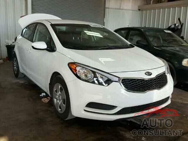 KIA FORTE 2016 - KNAFK4A64G5592656