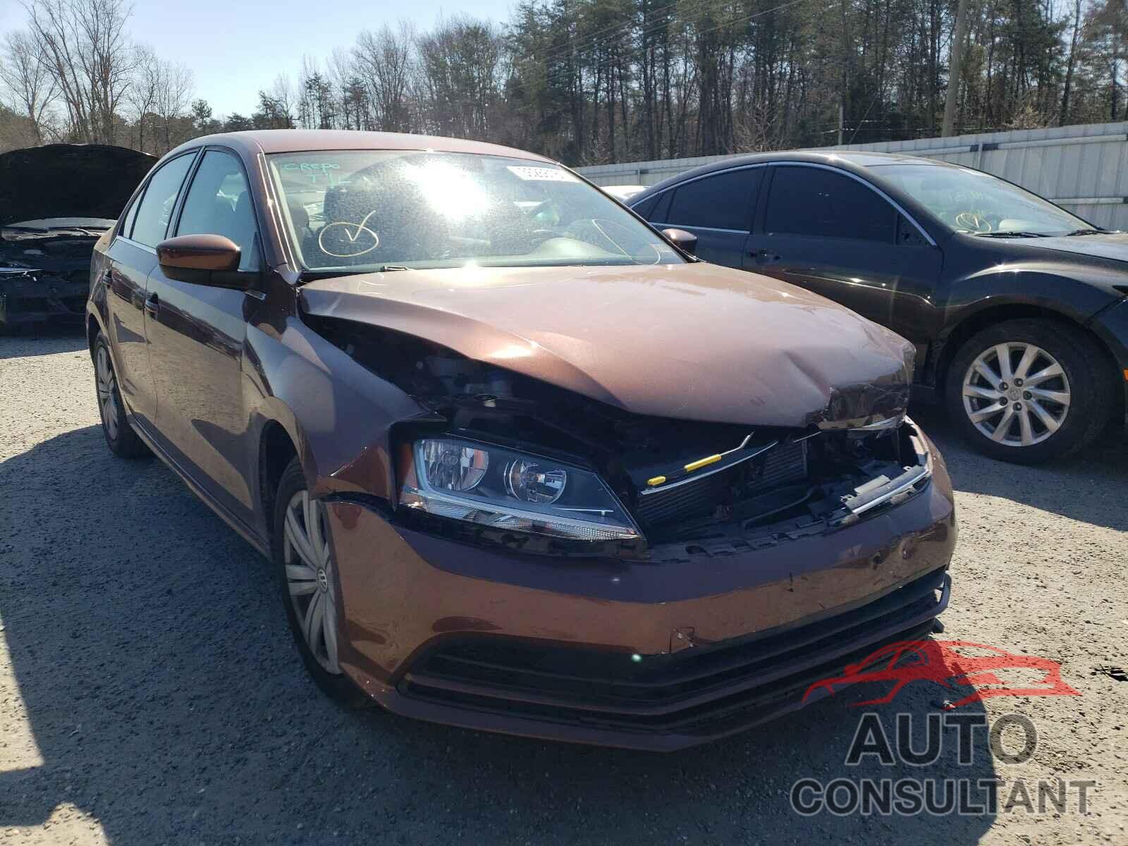VOLKSWAGEN JETTA 2017 - 3VW2B7AJ3HM318283