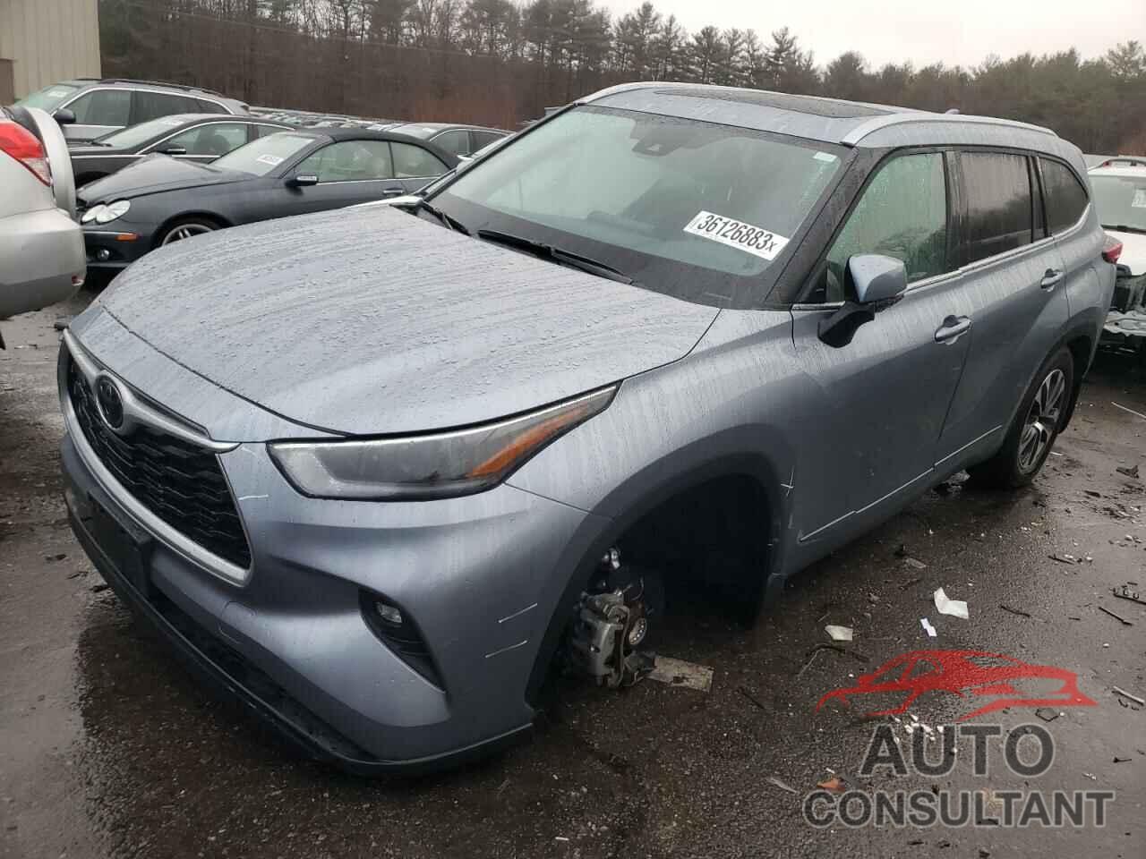 TOYOTA HIGHLANDER 2021 - 5TDGZRBH1MS088152