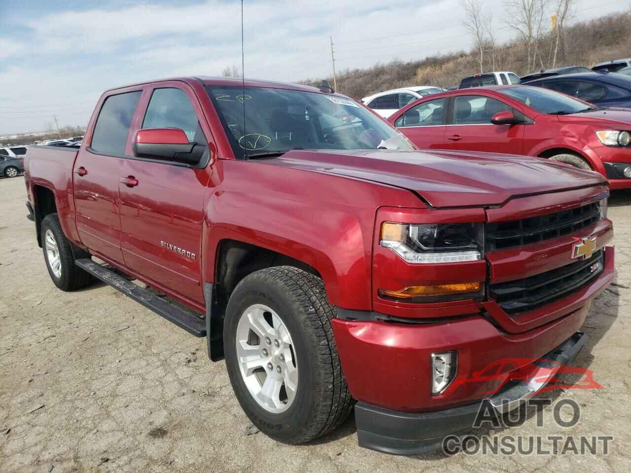 CHEVROLET SILVERADO 2018 - 3GCUKREC5JG558930