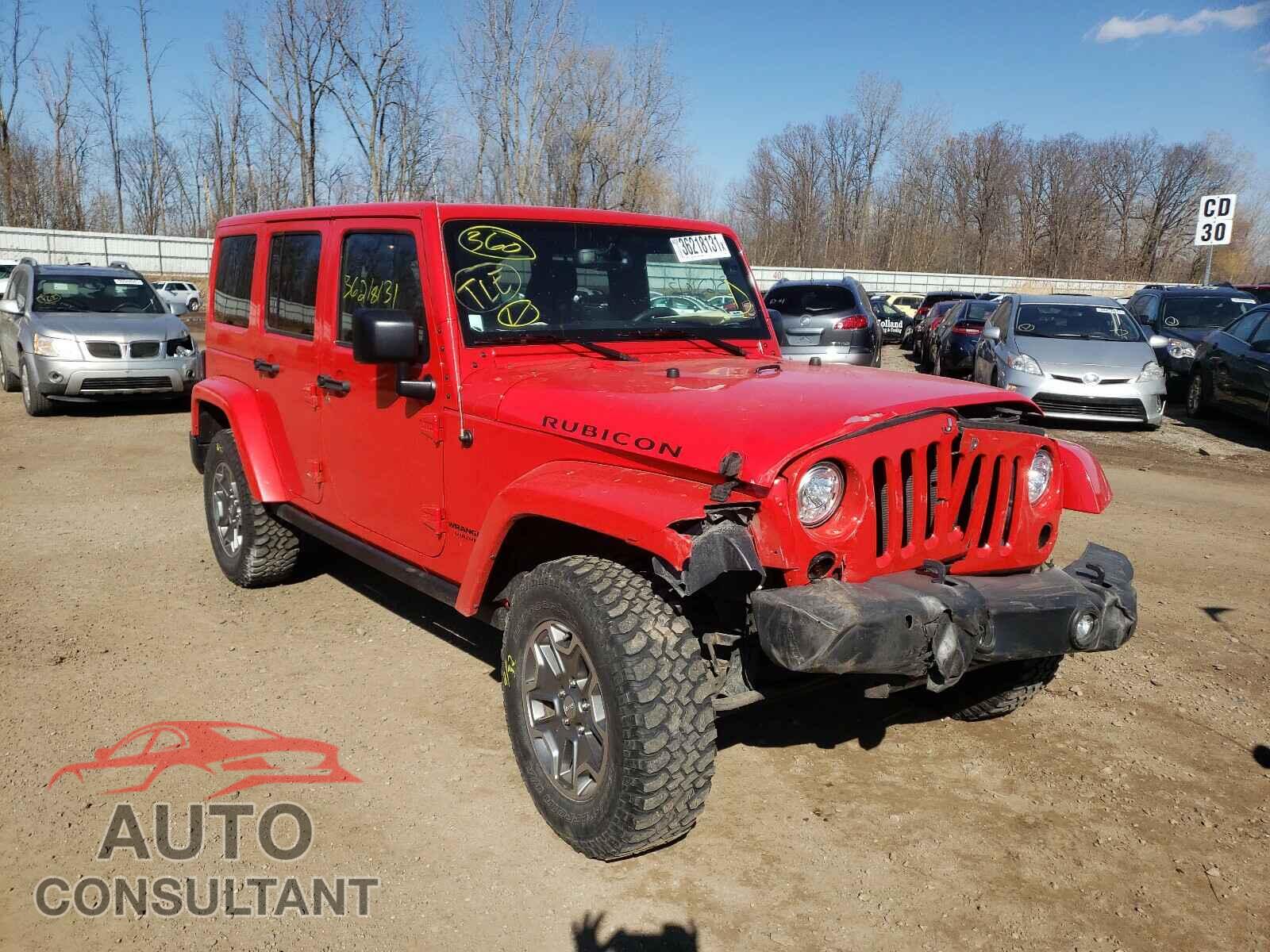 JEEP WRANGLER 2017 - 1C4HJWFG2HL602836
