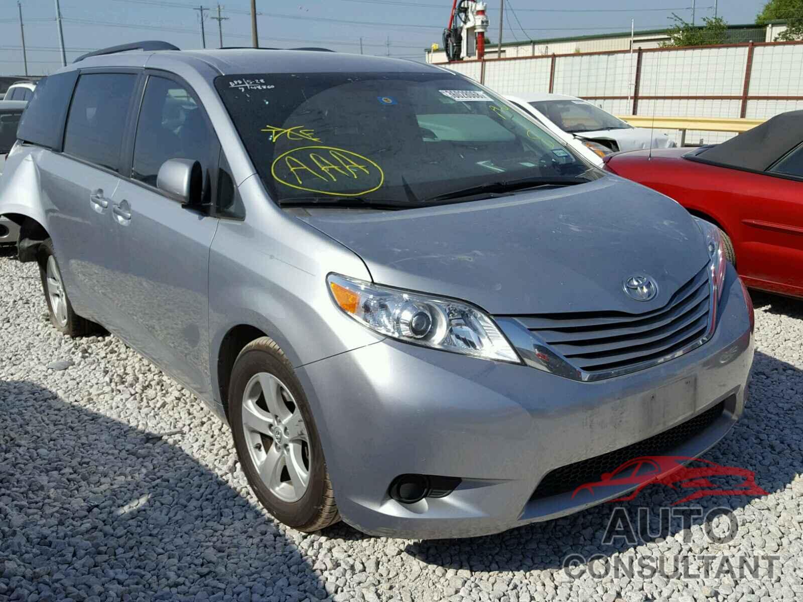 TOYOTA SIENNA 2015 - 5TDKK3DC7FS642536