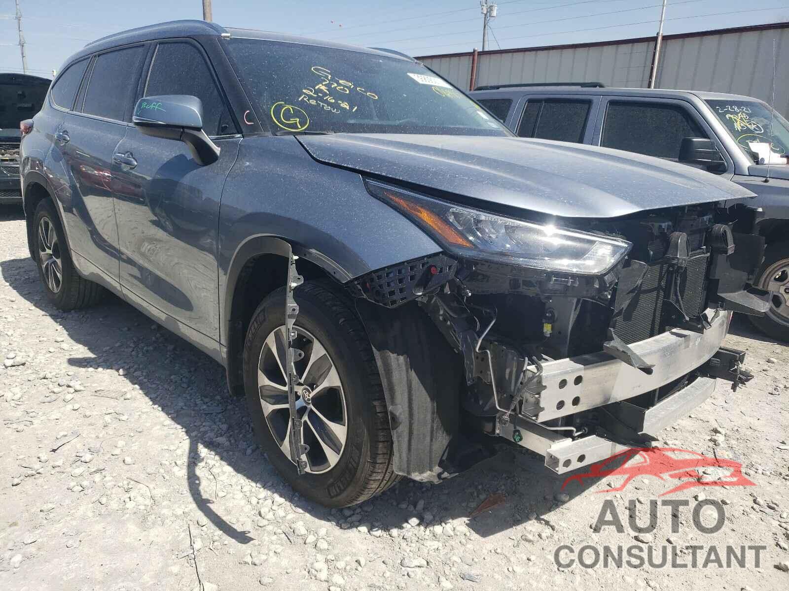 TOYOTA HIGHLANDER 2020 - 5TDGZRAH7LS016985