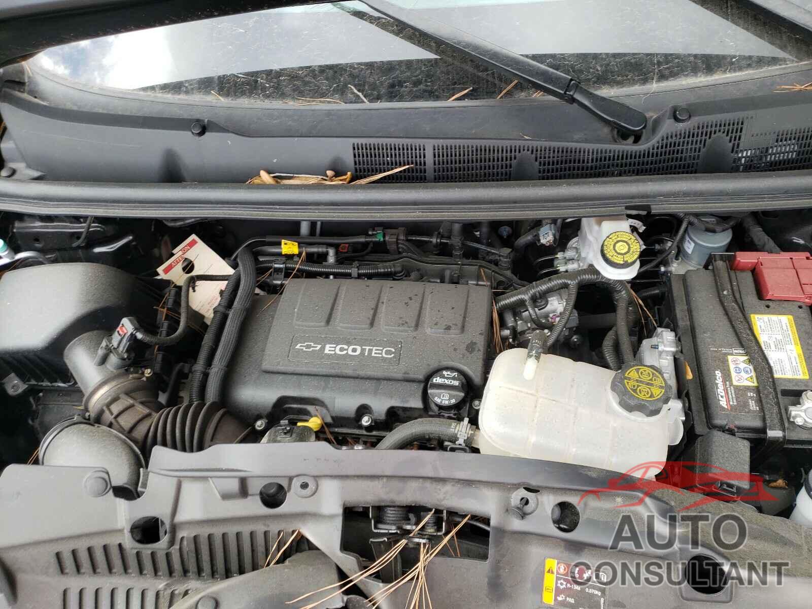 CHEVROLET TRAX 2020 - KL7CJLSB4LB061254