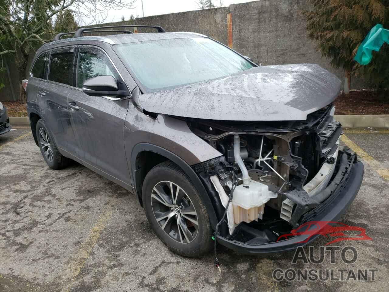 TOYOTA HIGHLANDER 2016 - 5TDJKRFHXGS251759