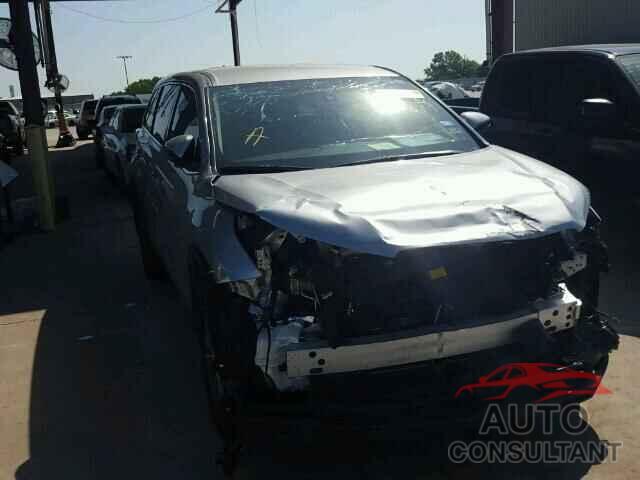TOYOTA HIGHLANDER 2015 - 5TDZKRFH4FS043278