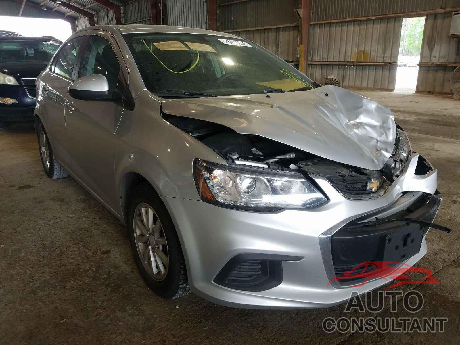 CHEVROLET SONIC 2017 - 1G1JD5SH1H4123974