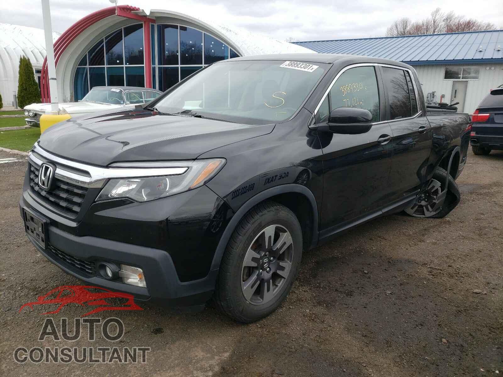 HONDA RIDGELINE 2017 - 5FPYK3F69HB037496