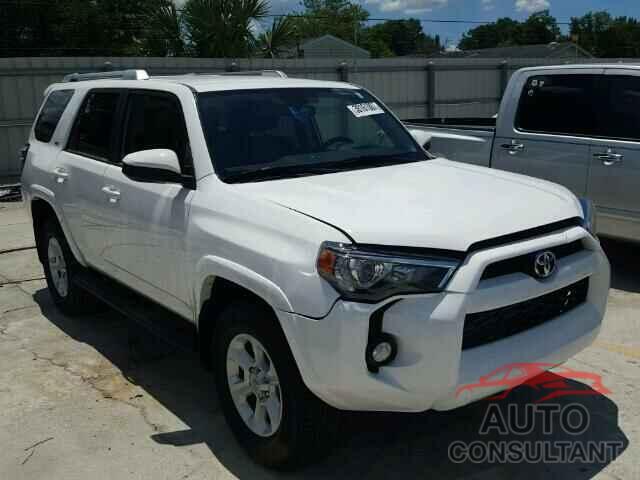 TOYOTA 4RUNNER 2016 - JTEZU5JR8G5121289