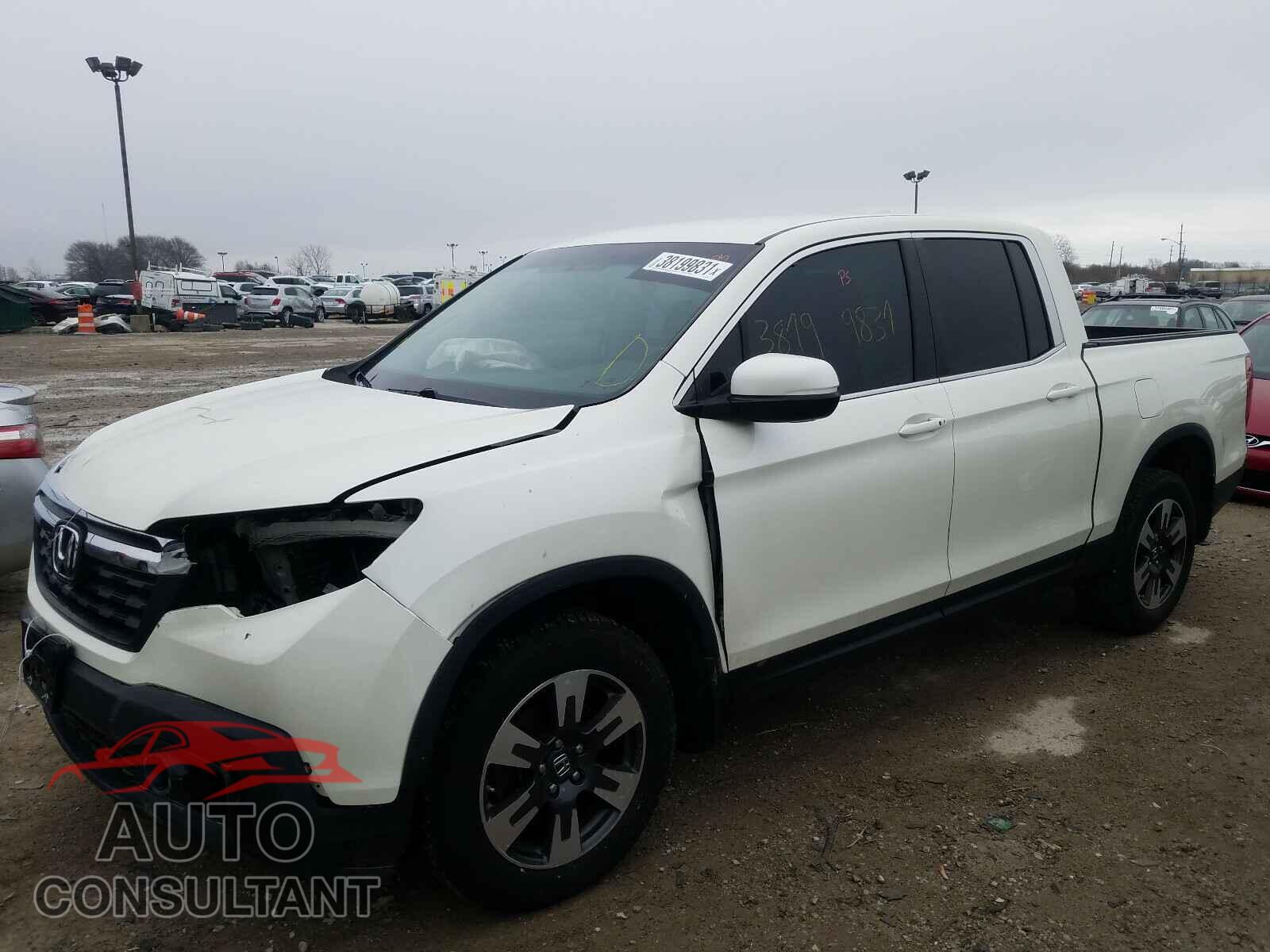 HONDA RIDGELINE 2017 - 5FPYK3F64HB022310