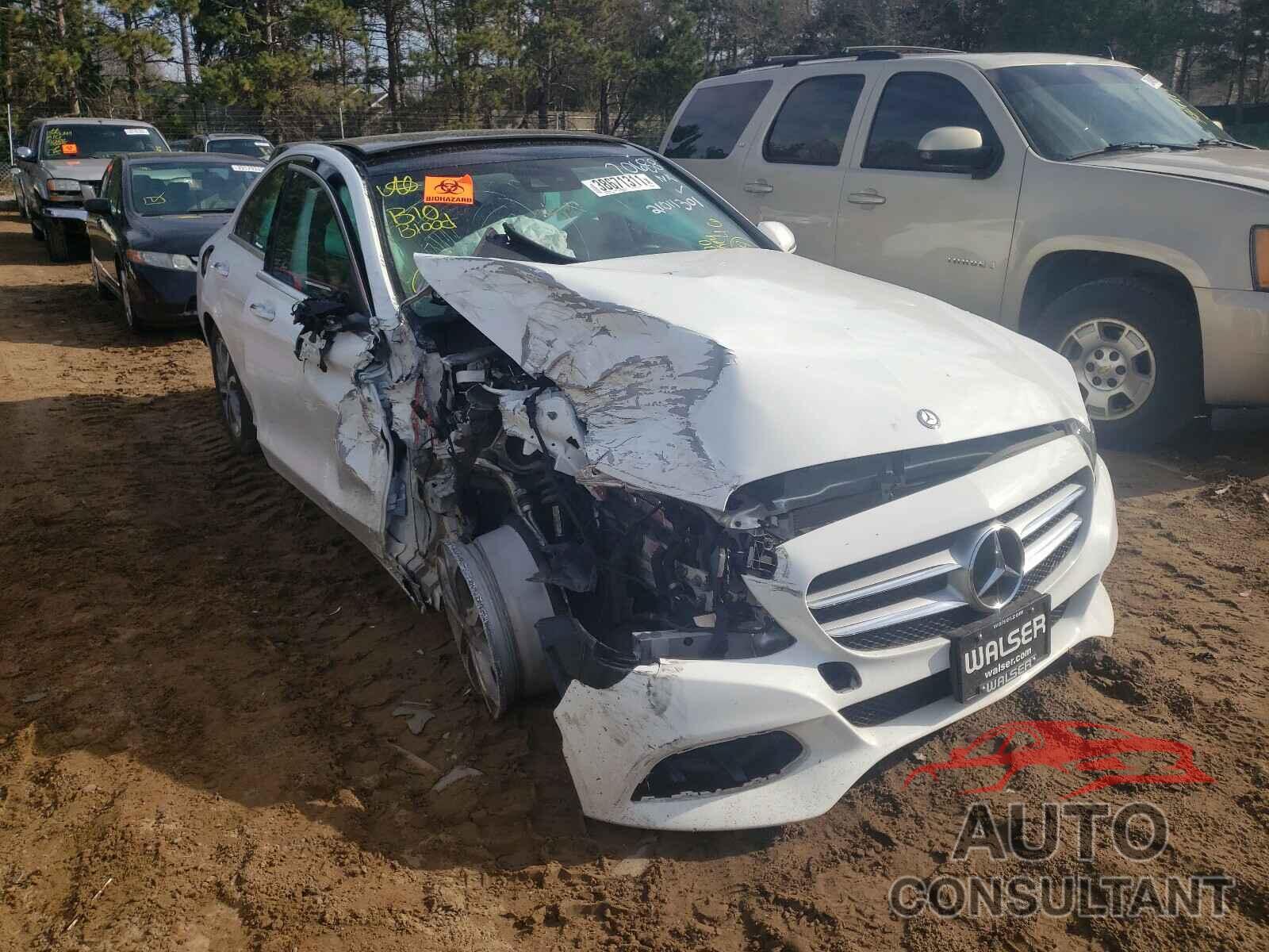 MERCEDES-BENZ C-CLASS 2017 - 55SWF4KB8HU194108