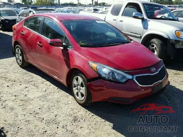 KIA FORTE 2016 - KNAFX4A67G5536714