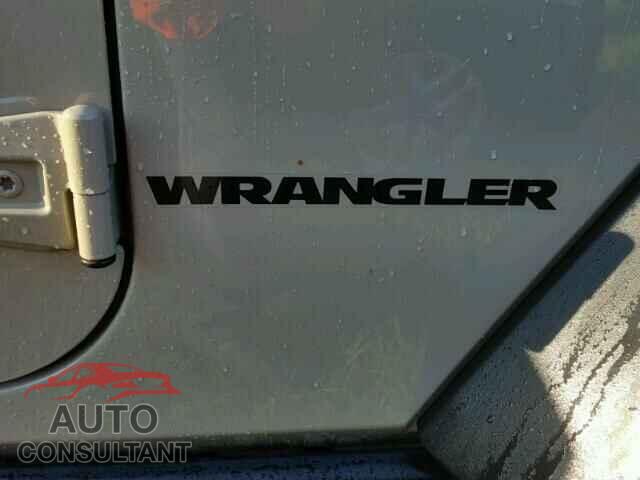 JEEP WRANGLER 2017 - 1C4BJWCG3HL705287