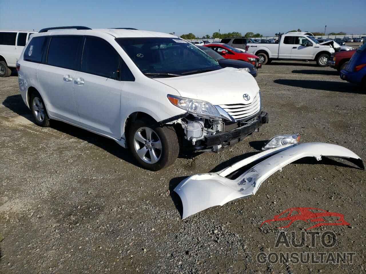 TOYOTA SIENNA 2017 - 5TDKZ3DC3HS867082