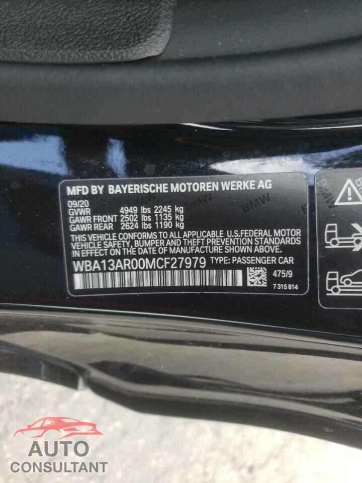 BMW M4 2021 - WBA13AR00MCF27979