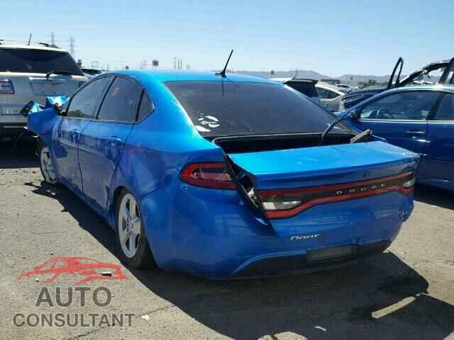 DODGE DART 2015 - 1C3CDFBB6FD370068