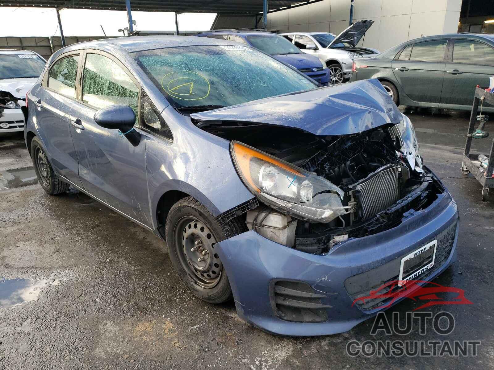 KIA RIO 2016 - KNADM5A33G6597287
