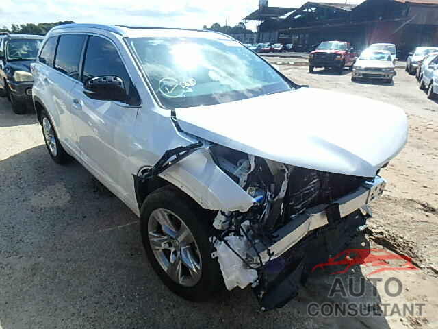 TOYOTA HIGHLANDER 2015 - 5TDYKRFH8FS085819