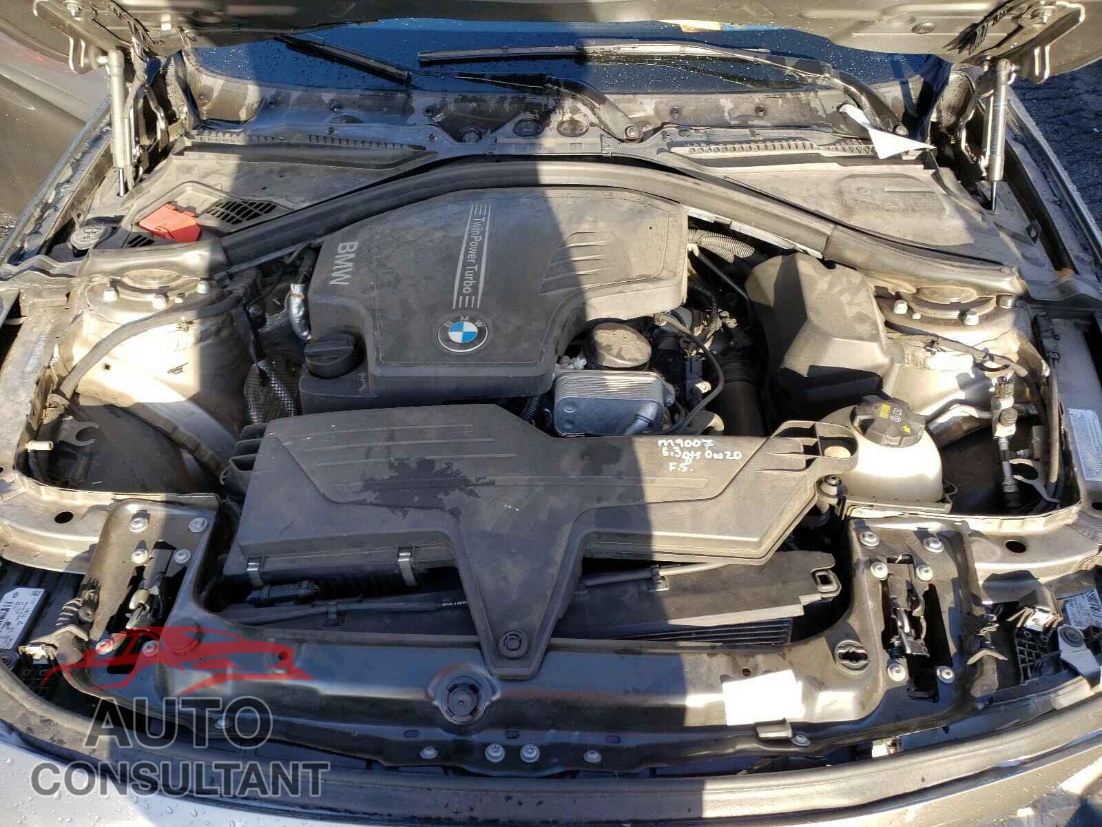 BMW 3 SERIES 2016 - KNAFK4A66G5611675