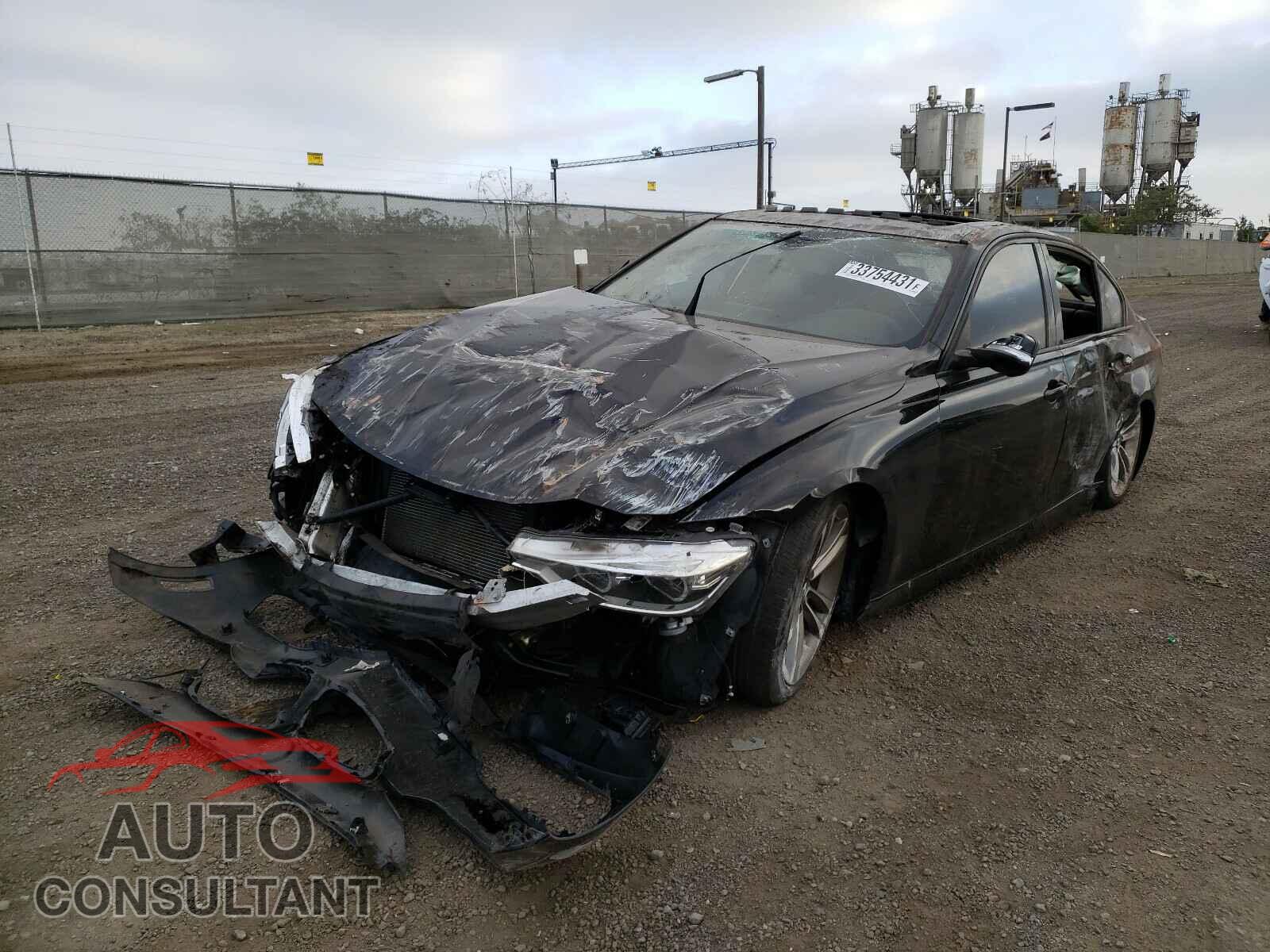 BMW 3 SERIES 2016 - WBA8E9G58GNT85702