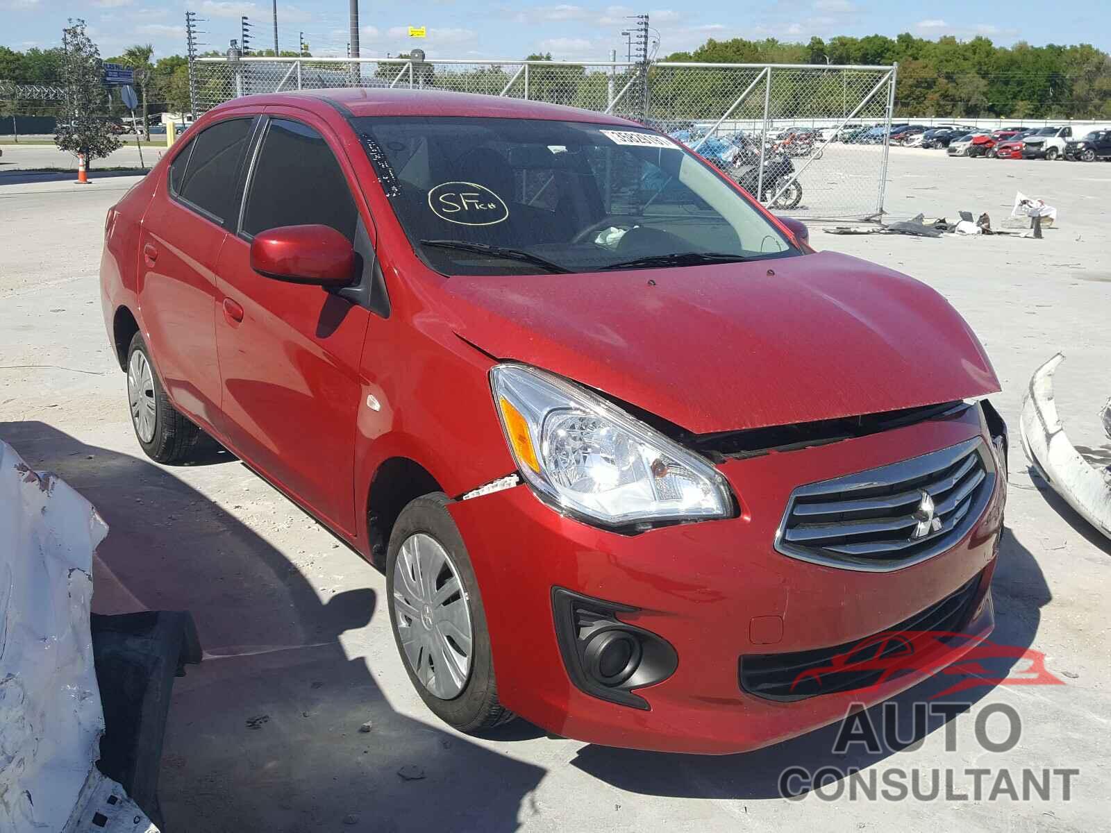 MITSUBISHI MIRAGE 2018 - ML32F3FJ3JHF14958