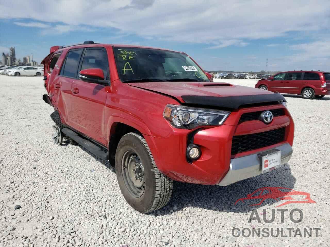 TOYOTA 4RUNNER 2017 - JTEBU5JR6H5417818