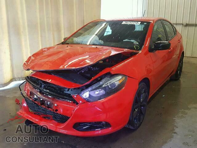 DODGE DART 2016 - 1C3CDFBB9GD701551