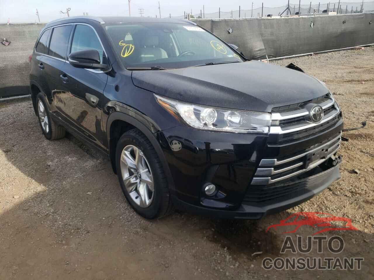 TOYOTA HIGHLANDER 2017 - 5TDDZRFH1HS417757