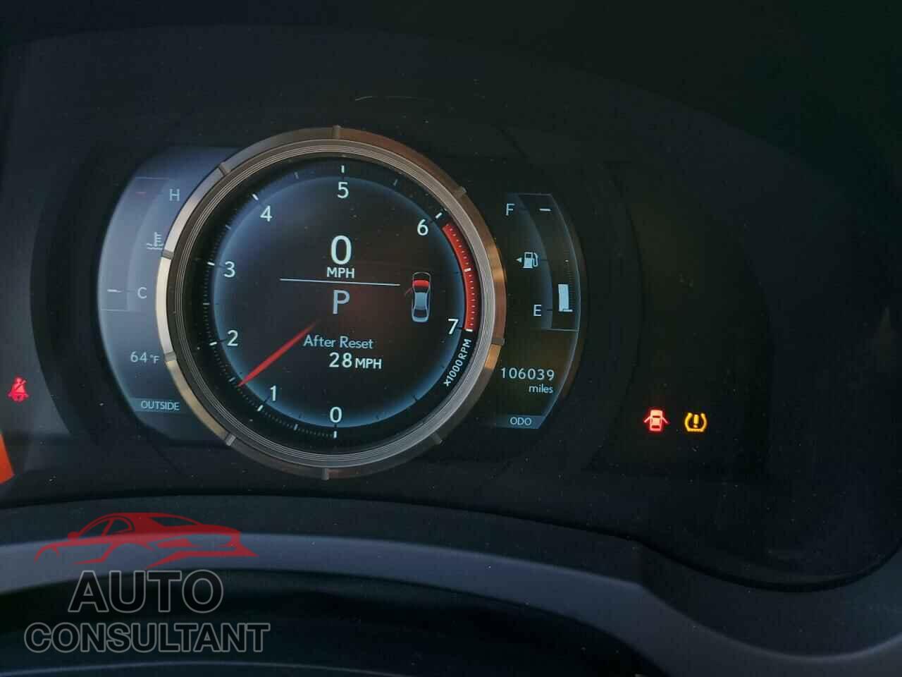 LEXUS IS 2016 - JTHBA1D22G5028319