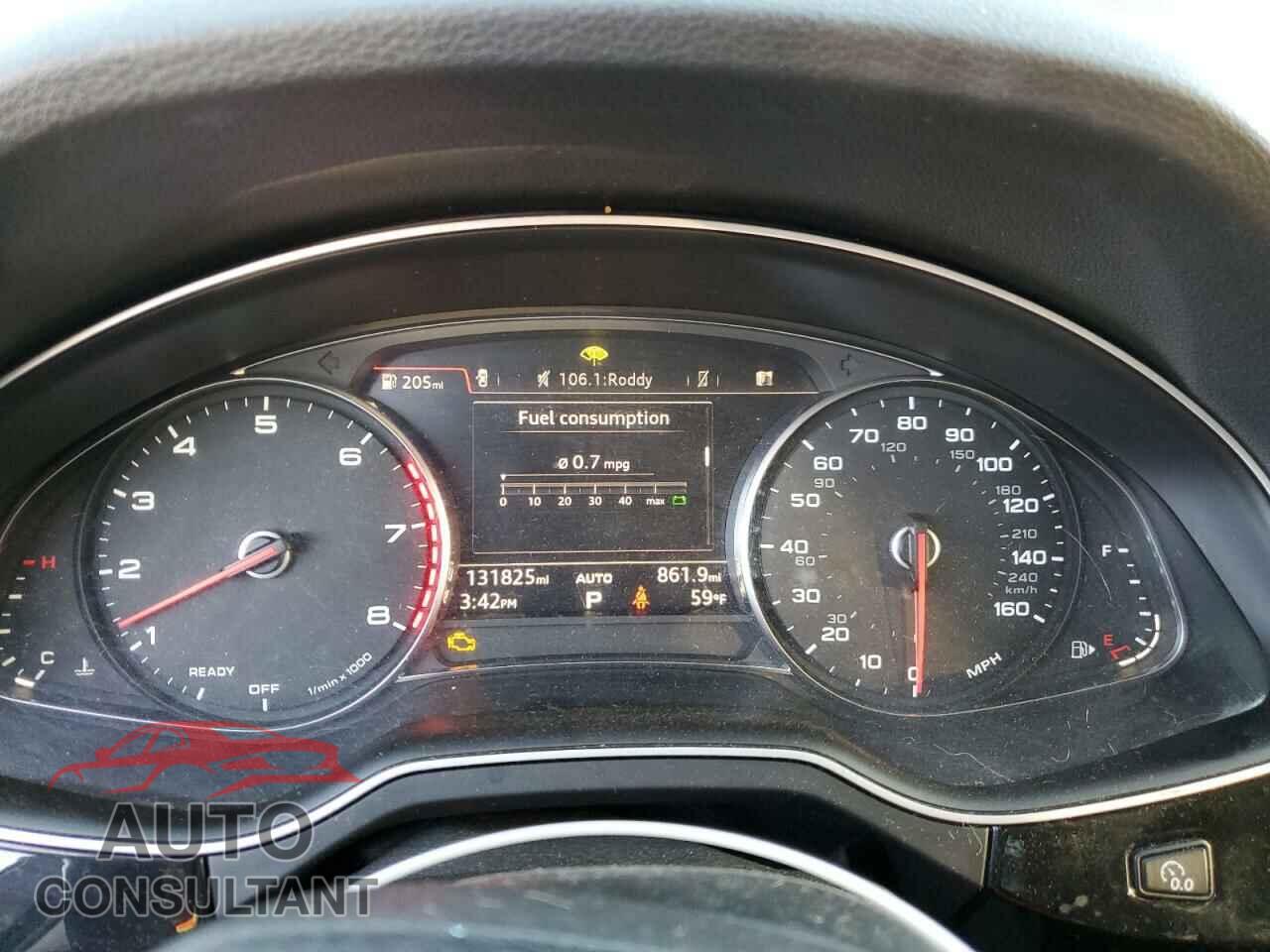 AUDI Q7 2017 - WA1AAAF72HD011561