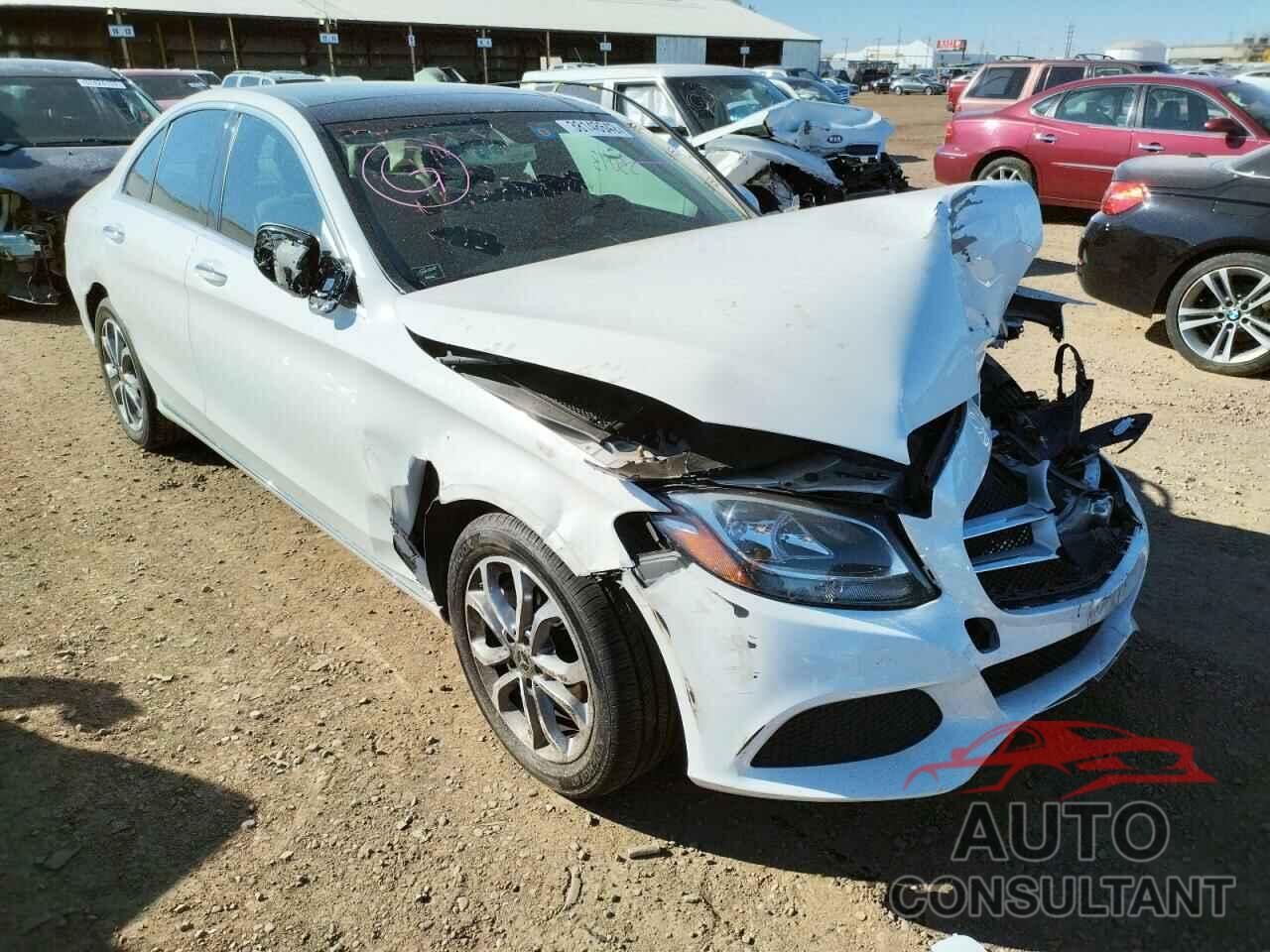 MERCEDES-BENZ C-CLASS 2017 - 55SWF4KB2HU225434