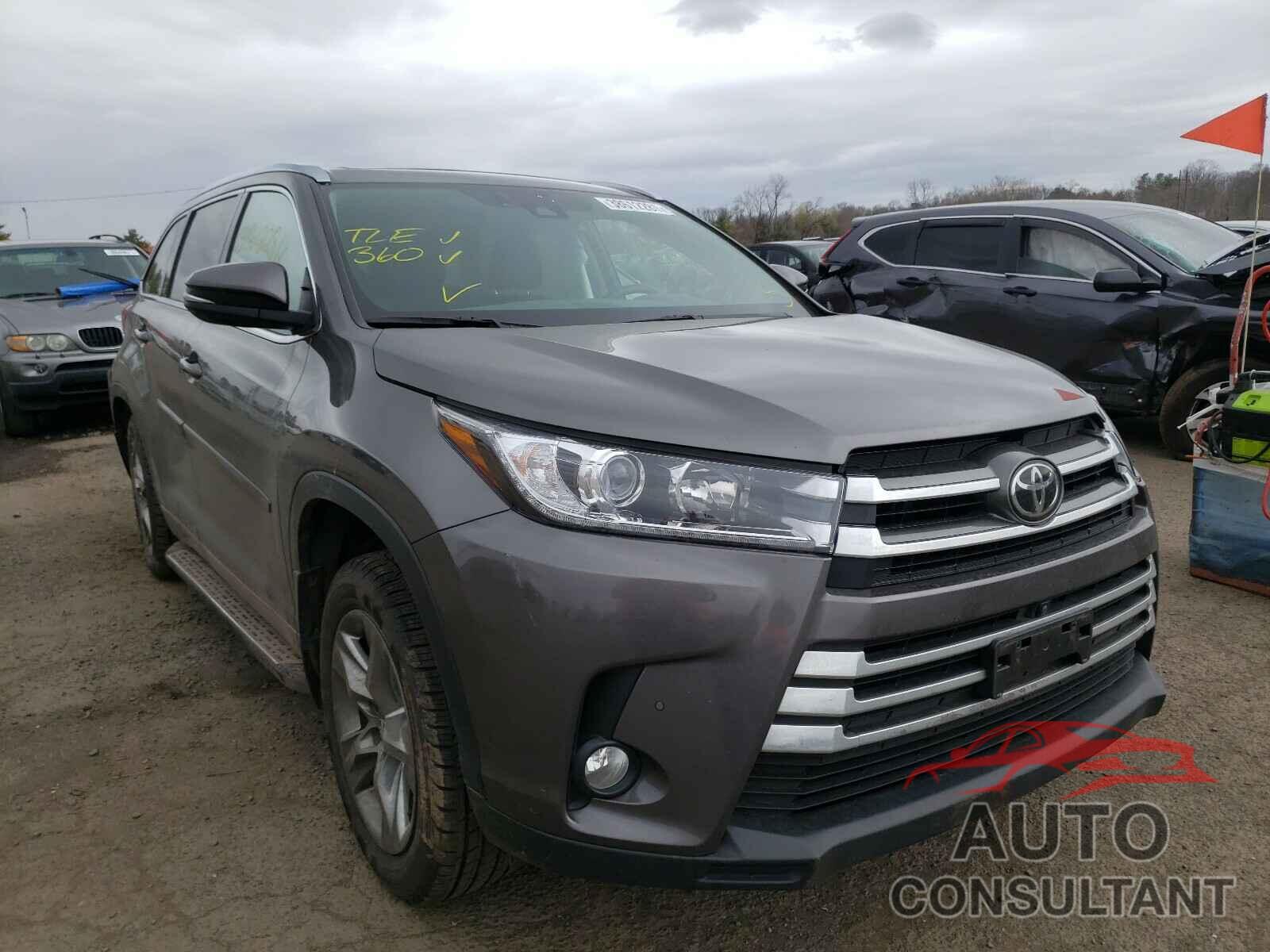 TOYOTA HIGHLANDER 2017 - 5TDDZRFHXHS423850
