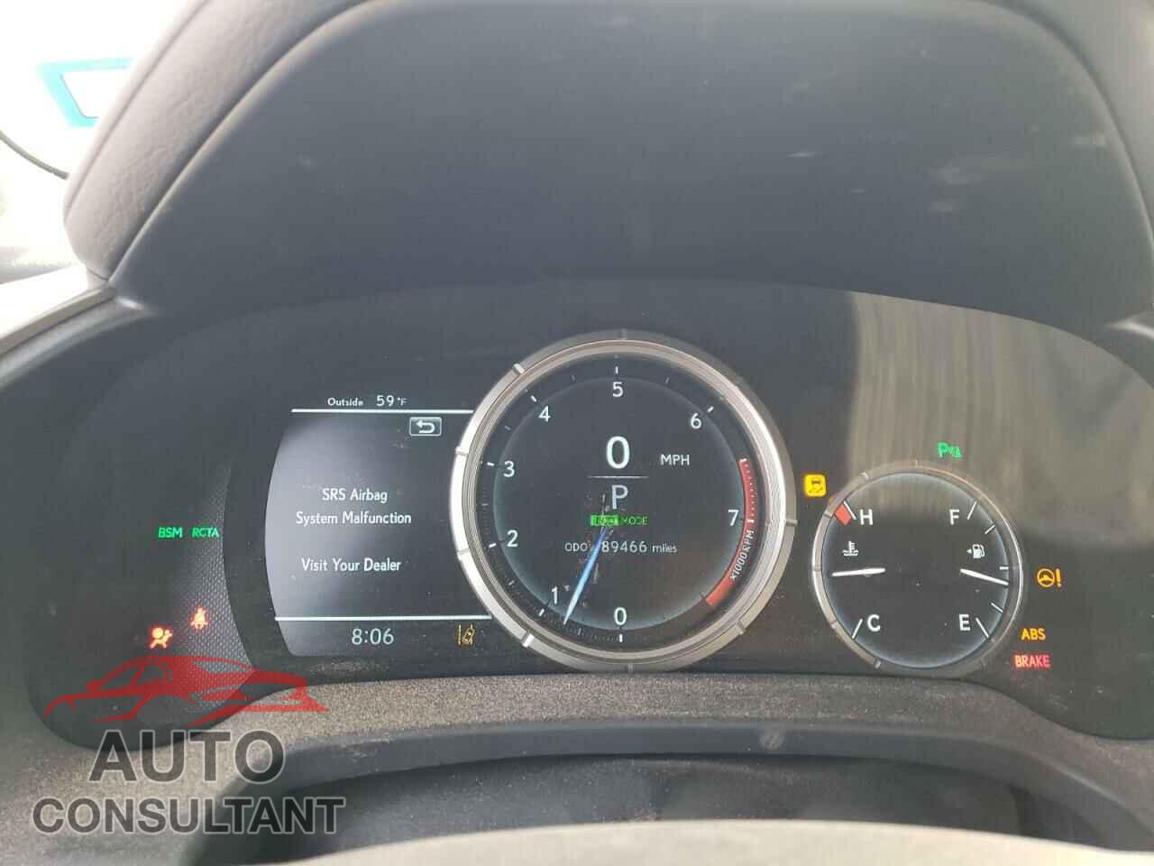 LEXUS RX350 2017 - 2T2ZZMCA3HC045651