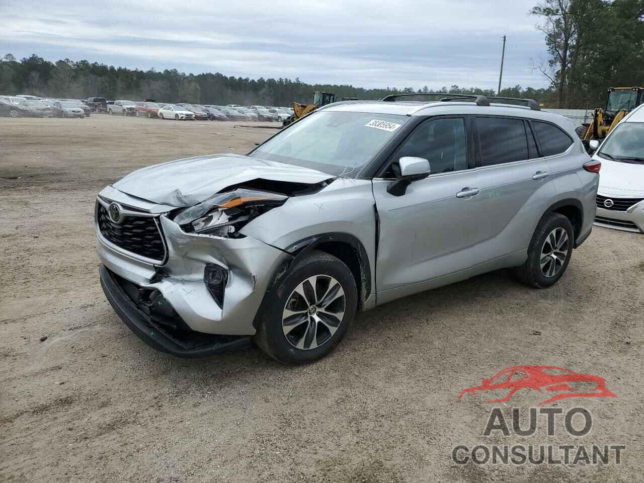 TOYOTA HIGHLANDER 2020 - 5TDGZRAH2LS512289