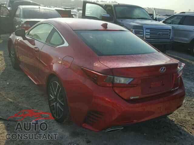 LEXUS RC 2016 - JTHHA5BC9G5002085