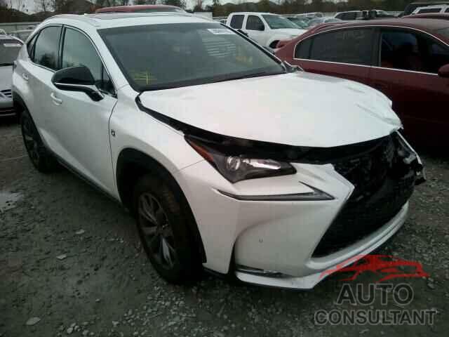 LEXUS NX 2015 - JTJYARBZ1F2012278