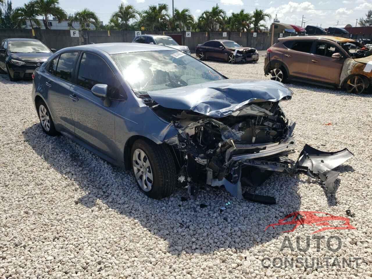 TOYOTA COROLLA 2021 - JTDEPMAE8MJ163014