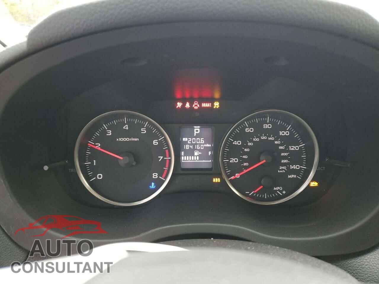 SUBARU IMPREZA 2016 - JF1GPAB63G8301154