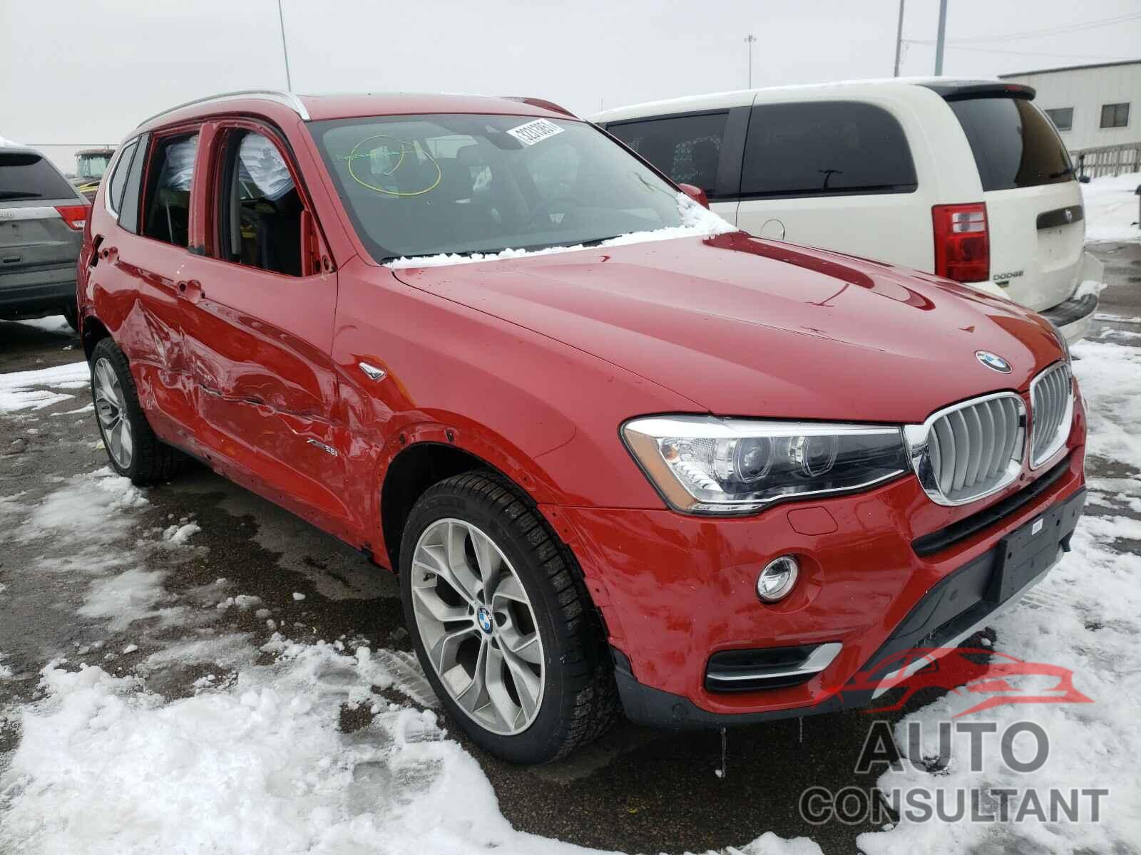 BMW X3 2017 - 5UXWX9C32H0W78730