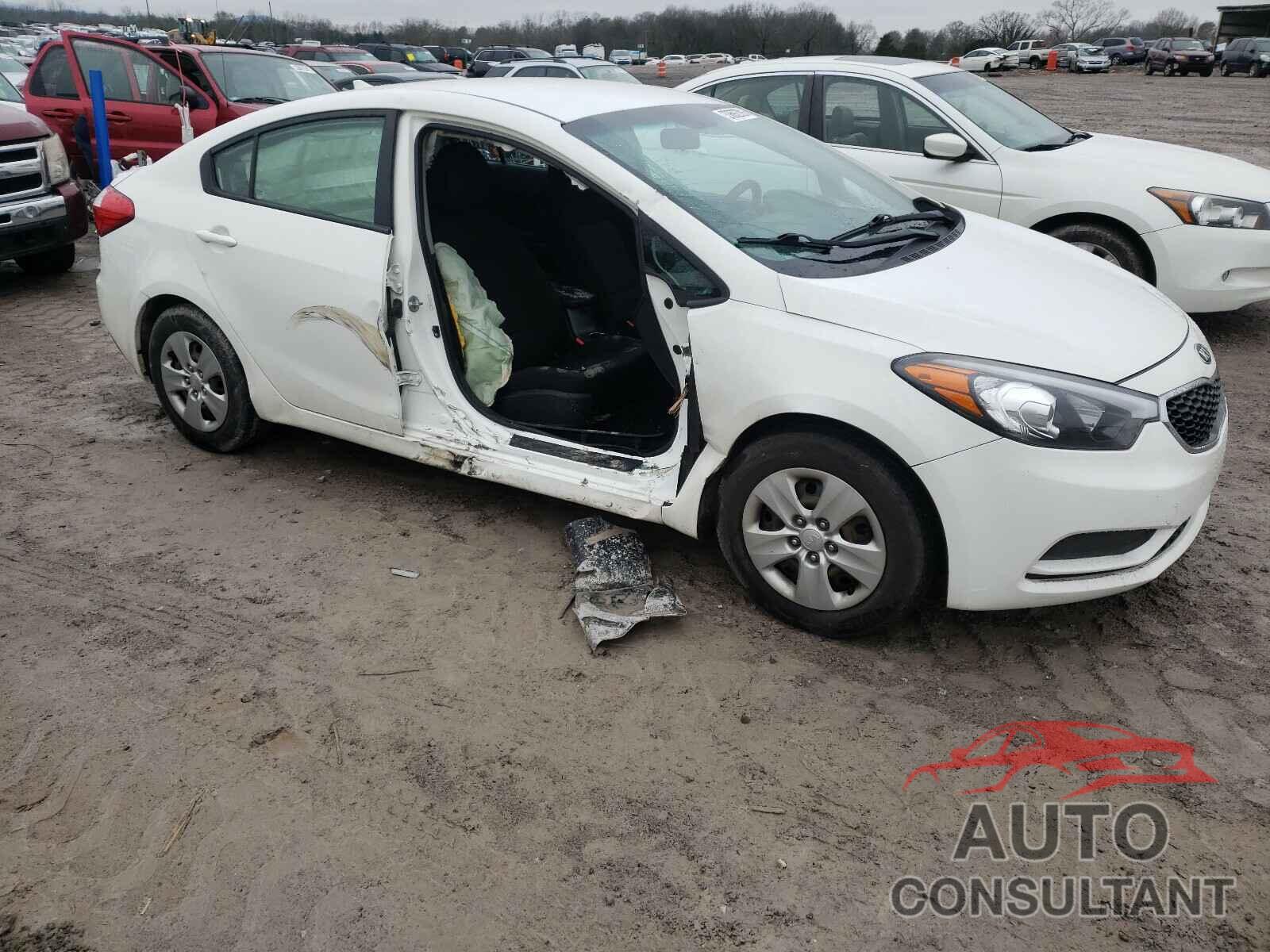 KIA FORTE 2016 - KNAFK4A69G5586576